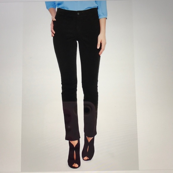 NYDJ Denim - NYDJ Jade Legging in Corduroy Black -2 NWT
